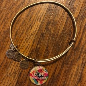 Alex + Ani Gold Bracelet Create Peace of Mind